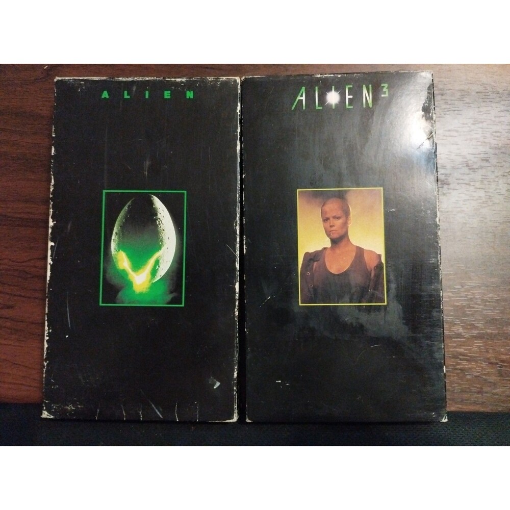 Alien & Alien 3 VHS Lot - Sigourney Weaver